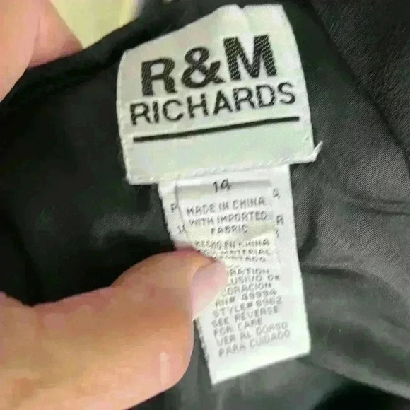 R&M Richards size 14 maxi dress - Picture 4 of 7